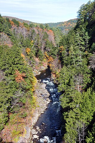 <span class="mw-page-title-main">Ottauquechee River</span> River in the U.S. state of Vermont