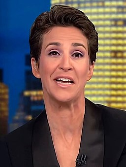 Rachel Maddow American television news host and political commentator