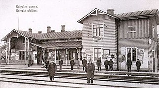 Foto fra begynnelsen av 1900-tallet