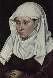 ภาพเหมือนผู้หญิง ราว ค.ศ. 1430-1435 หอศิลป์แห่งชาติ กรุงลอนดอน
