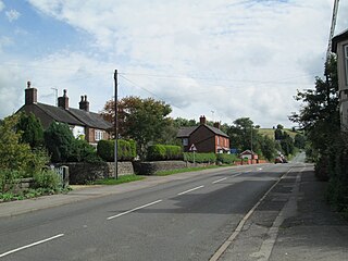 <span class="mw-page-title-main">Rushton, Staffordshire</span> Human settlement in England