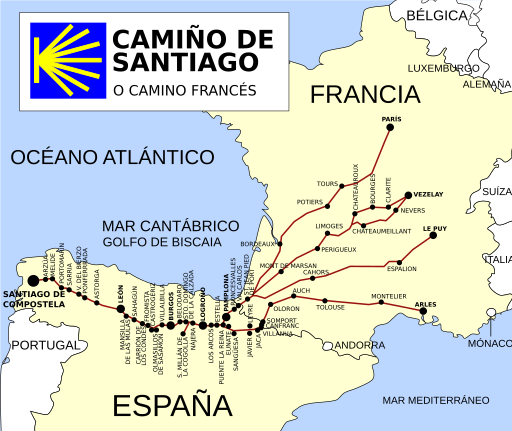 Rutas do Camiño de Santiago francés