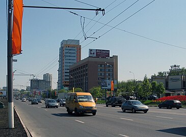 Рязанский проспект в районе пересечения со 2-м Вязовским проездом и Луховицкой улицей, 2008 год