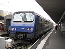 Z 7354 la stația Orléans.