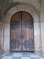 Saint Vincent de Paul church (1936). Door. - Budapest.JPG