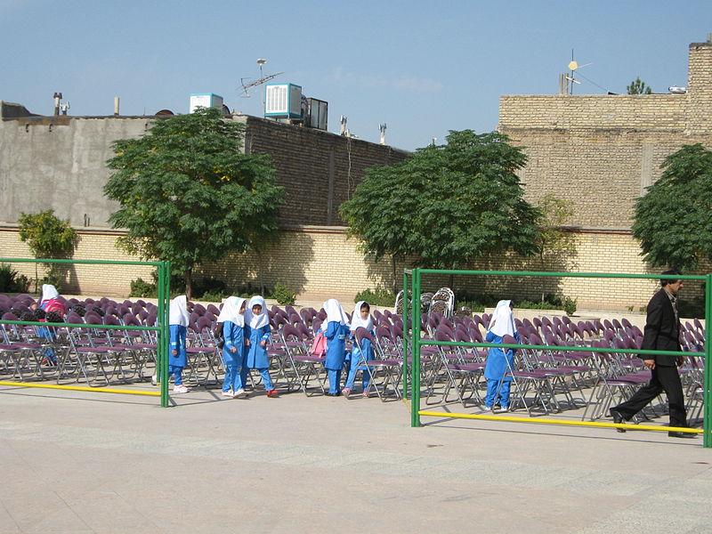 File:Sama Kindergarten and Elementary School - First day of Iranian new education year - for Kindergarten students and elementary school newcomers - Qods zone(town) - city of Nishapur 005.JPG