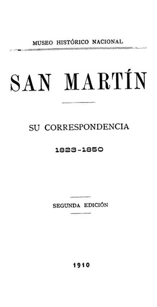 File:San Martín - Su correspondencia (1823-1850).pdf