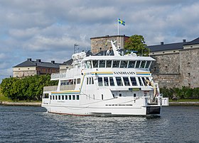 Sandhavn i Vaxholm-juli 2015.