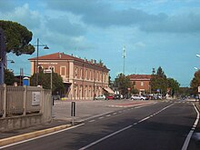 La stazione ferroviaria di Santarcangelo di Romagna