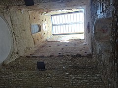 L'intérieur de la tour.