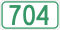 Саскачевански маршрут 704.svg