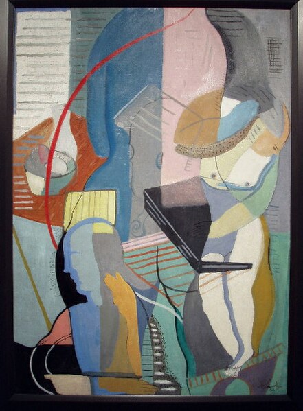 Schanker's "Abstraction with Musical Instruments"