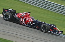 Scott Speed qualified in 13th at his home race. Scott Speed 2006 USA.jpg