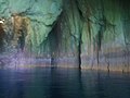 Inside the sea cave on the east side of Aorangaia