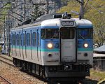 しなの鉄道線で営業運転に入ったS21編成（元N56編成）