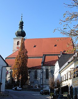 Sierning Place in Upper Austria, Austria