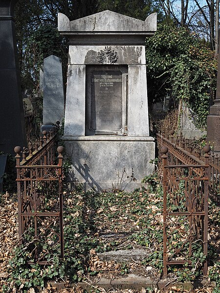 File:Sigmund and Fanny von Hofmannsthal grave, Vienna, 2017.jpg