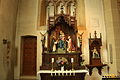 Deutsch: linker Seitenaltar in St. Johannes der Täufer Greffen