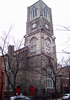 St. Peters Episcopal Church (Manhattan) Church building in Manhattan, United States of America