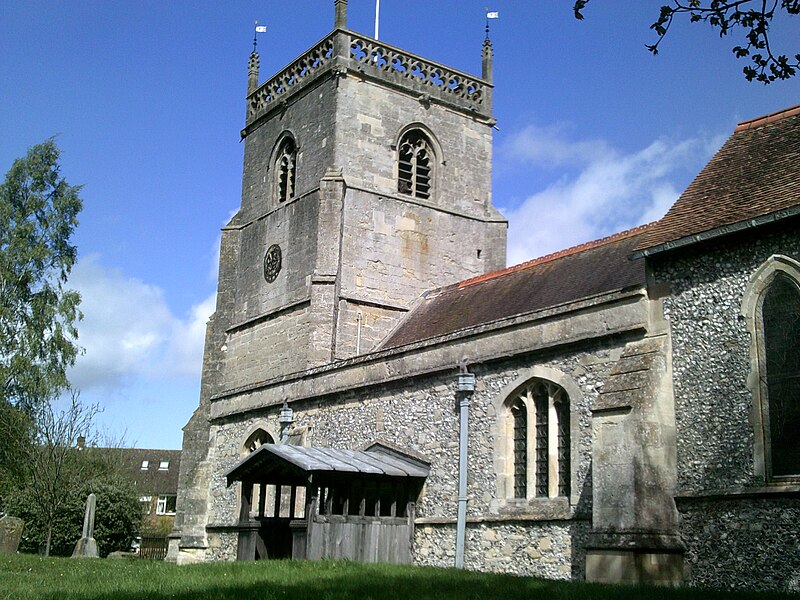 File:St Michael and All Angels Church, Blewbury-geograph-3456596-by-Peter-.jpg