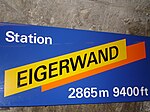 Eigerwand railway station