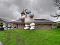 Thumbnail for File:Stay Puft Marshmallow Man at Rawtenstall Station - geograph.org.uk - 5333763.jpg