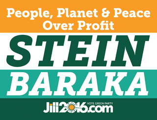 <span class="mw-page-title-main">Jill Stein 2016 presidential campaign</span>