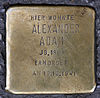 Stolperstein Frankfurter Allee 37 (Friedh) Alexander Adam.jpg