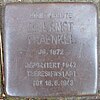 Stolperstein Hegestraße 14 (Ernst Fraenkel) in Hamburg-Hoheluft-Ost.JPG