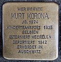 Stolperstein Neustr 43 Dinslaken Korona Kurt