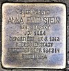 Stolperstein Wielandstr 17 (Charl) Anna Ewenstein.jpg