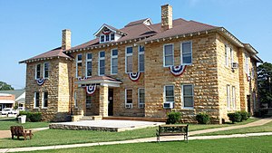 Gerichtsgebäude von Stone County in Mountain View