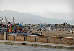 منظری از سور در ساحل شرقی عمان، در کنار دریای عرب