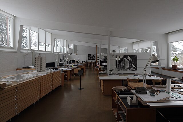 Alvar Aalto Studio, Helsinki (1954–55)