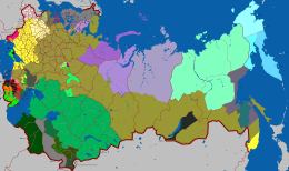 Subdivisions of the Russian Empire by largest ethnolinguistic group (1897).svg