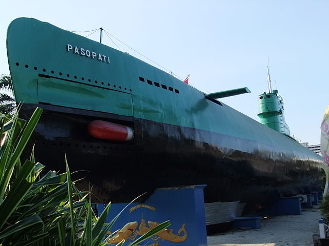 KRI Pasopati, a Whiskey-class submarine which is now a museum ship