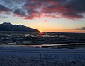 Sunset over Turnagain Arm