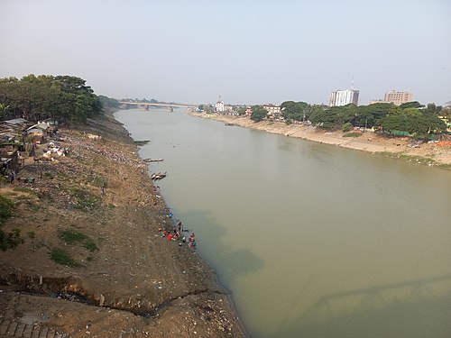 Surma River in Sylhet