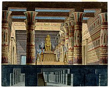 Tempio di Vulcano e sotterraneo, bozzetto di Girolamo Magnani per Aida (1872) - Archivio Storico Ricordi ICON000142.jpg