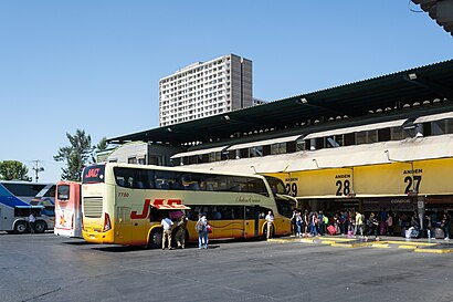 Cómo llegar a Terminal De Buses Santiago en transporte público - Sobre el lugar