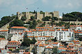 The Castle of SГЈo Jorge (general view). Lisbon, Portugal, Southwestern Europe.