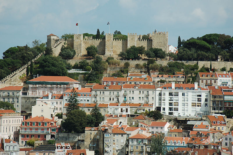 File:The Castle of São Jorge (general view). Lisbon, Portugal, Southwestern Europe.jpg