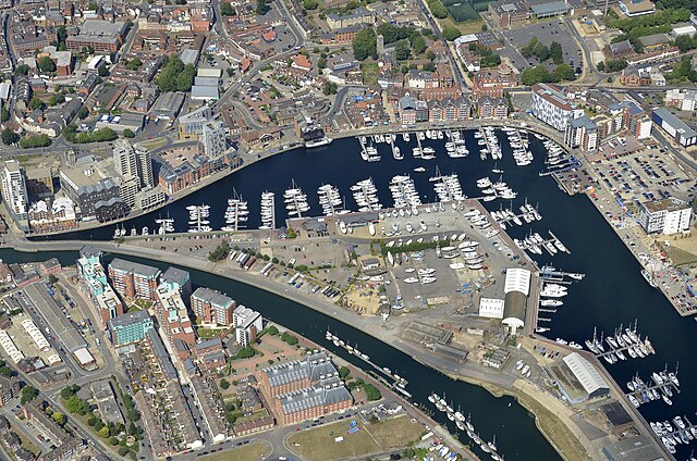 Ipswich, with an urban population of 180,000, is the second largest settlement in East Anglia.