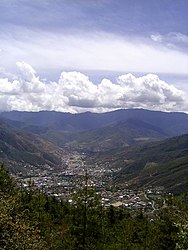 Distretto di Thimphu – Veduta