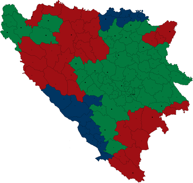 File:The first Muslim proposal on cantonisation of Bosnia and Herzegovina.png