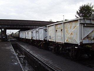 <span class="mw-page-title-main">Mineral wagon</span> Small open-topped railway goods wagon