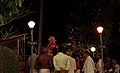 Theyyam interacting with devotees