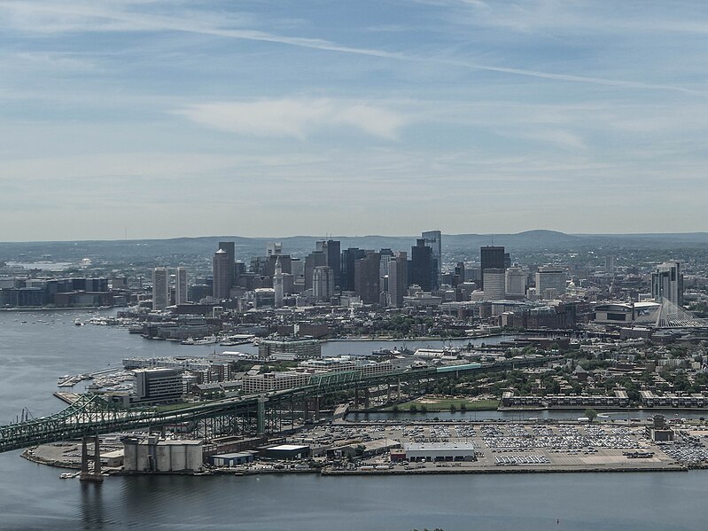 File:Tobin Bridge and Boston skyline, June 2017.jpg