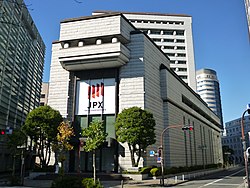 Сградата на Токийската фондова борса