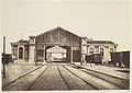 Toulon railway station, 1861